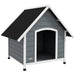 Outdoor Dog House with Removable Floor and Anti-Corrosion Wood | Large Dogs(110 x 98 x 106.5cm) - Little and Giant Explorers PawHut