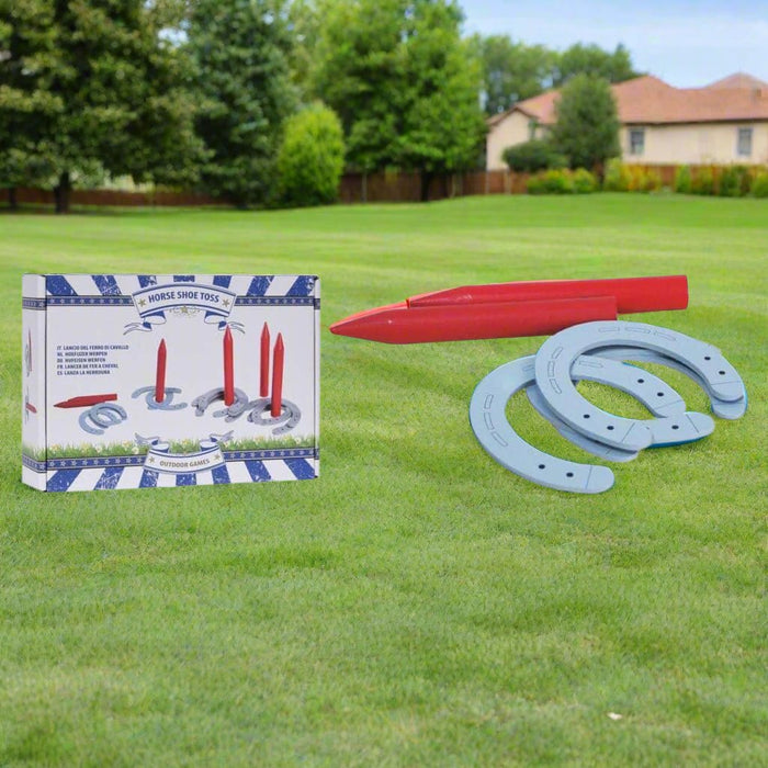 Outdoor Game | Horse Shoe Toss Wood - Little and Giant Explorers Tender Toys