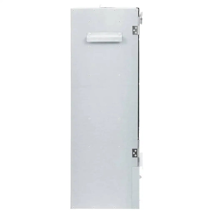 Outdoor Oven Smoker with Table – Galvanised Steel | BBQ Smoker and Prep Station VIDAXL - Little and Giant Explorers