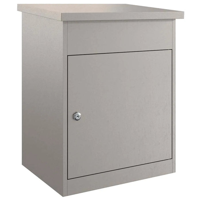 Outdoor Parcel Drop Box – Rusty Weathering Steel Mailbox | Secure Locking System VIDAXL - Little and Giant Explorers vidaXL