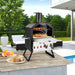 Outdoor Pizza Oven – 2-Layer Stainless Steel Design | Dual Cooking Chambers COSTWAY - Little and Giant Explorers Costway