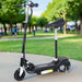 Outdoor Ride On Powered Scooter 120W | 2 x Storage Battery 12V in Black - Little and Giant Explorers HOMCOM