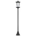 Outdoor Solar Lamp Post LED Light 1.3M - Little and Giant Explorers Outsunny