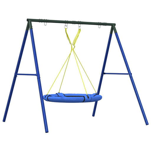 Outdoor Swing Set with Saucer Swing - Little and Giant Explorers vidaXL