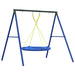 Outdoor Swing Set with Saucer Swing - Little and Giant Explorers vidaXL