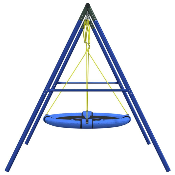 Outdoor Swing Set with Saucer Swing - Little and Giant Explorers vidaXL