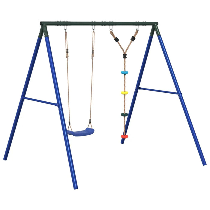 Outdoor Swing Set with Swing and Disc Swing - Little and Giant Explorers vidaXL