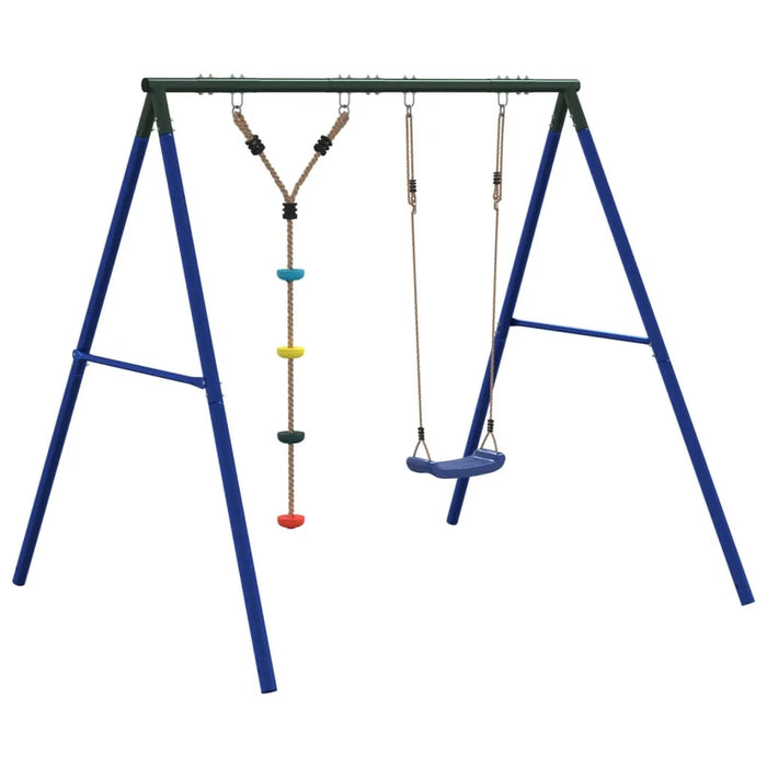 Outdoor Swing Set with Swing and Disc Swing - Little and Giant Explorers vidaXL