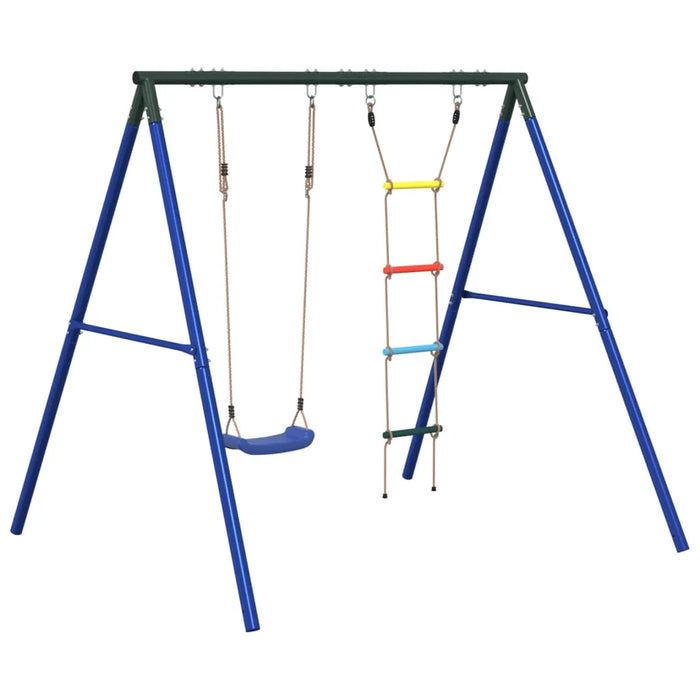 Outdoor Swing Set with Swing and Ladder - Little and Giant Explorers vidaXL