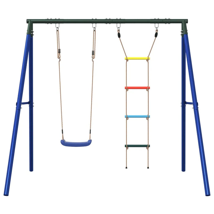 Outdoor Swing Set with Swing and Ladder - Little and Giant Explorers vidaXL