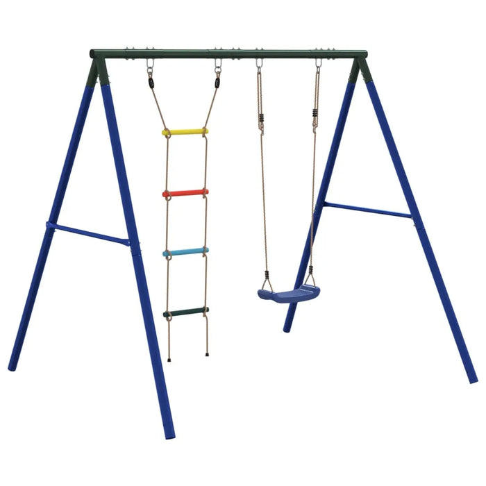 Outdoor Swing Set with Swing and Ladder - Little and Giant Explorers vidaXL