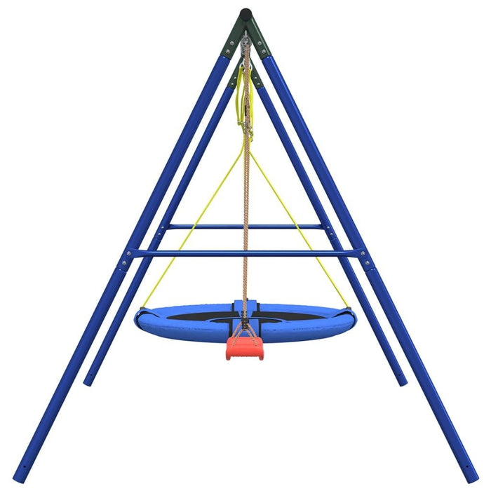 Outdoor Swing Set with Swing and Saucer Swing - Little and Giant Explorers vidaXL