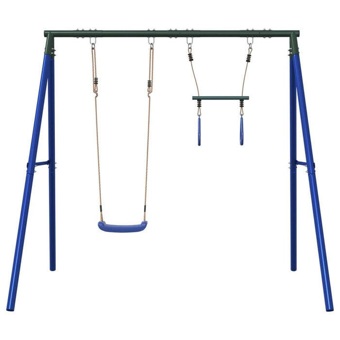 Outdoor Swing Set with Swing and Trapeze - Little and Giant Explorers vidaXL