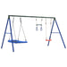 Outdoor Swing Set with Swing, Trapeze and Nest Swing - Little and Giant Explorers vidaXL