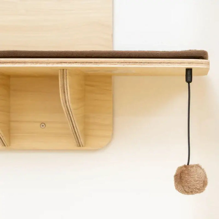 Over-the-Door Cat Shelf – Four-Tier Hanging Cat Tree | Space-Saving Design PAWHUT - Little and Giant Explorers PawHut