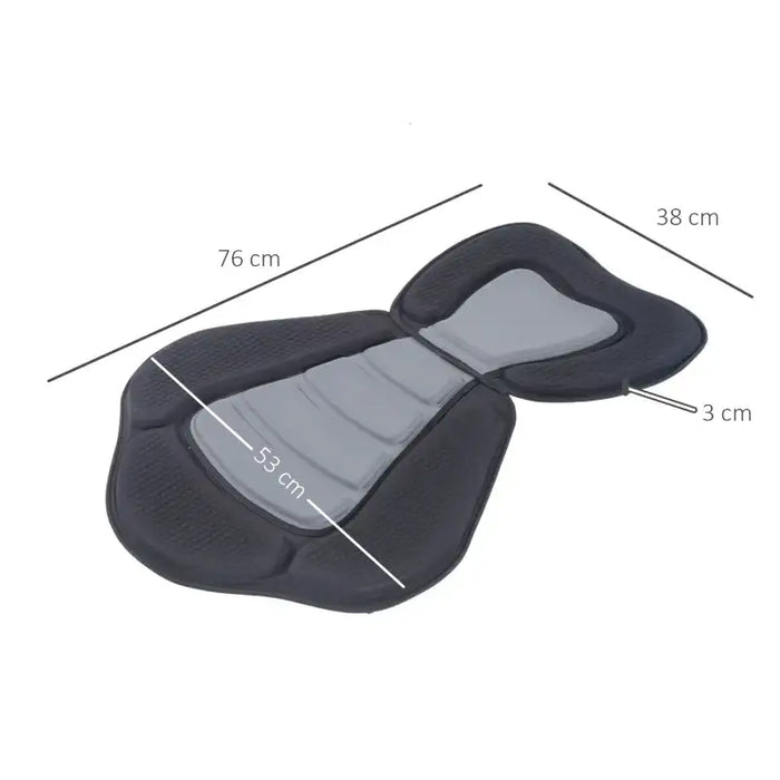 Padded Kayak Seat and Backrest | Adjustable Tie-Down Straps HOMCOM - Little and Giant Explorers HOMCOM