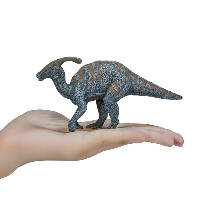 Parasaurolophus Dinosaur Toy - Realistic Prehistoric Figure | Educational Prehistoric Model MOJO FUN - Little and Giant Explorers Mojo Fun