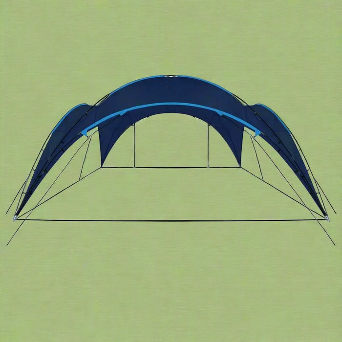 Party Tent Arch in Dark Blue - Little and Giant Explorers vidaXL