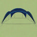 Party Tent Arch in Dark Blue - Little and Giant Explorers vidaXL