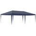 Party Tent in Blue (4 x 6m) - Little and Giant Explorers vidaXL