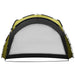 Party Tent with LED and 4 Sidewalls in Green (3.6 x 3.6 x 2.3m) - Little and Giant Explorers vidaXL