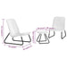 Patio Furniture Set 3 Pieces 'Rio' in White - Little and Giant Explorers Keter