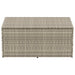 Garden Storage Box in Light Grey (110 x 50 x 58cm) - Little and Giant Explorers vidaXL