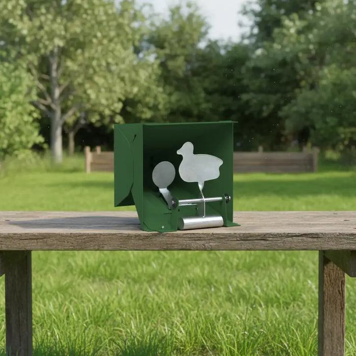 Pellet Trap – Green | Steel Target Catcher for Indoor and Outdoor Shooting Practice VIDAXL - Little and Giant Explorers