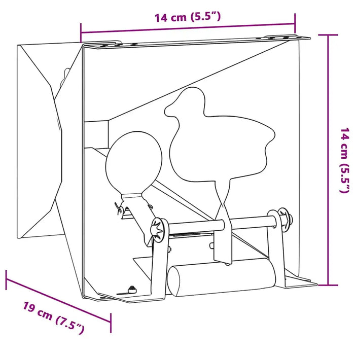 Pellet Trap – Green | Steel Target Catcher for Indoor and Outdoor Shooting Practice VIDAXL - Little and Giant Explorers