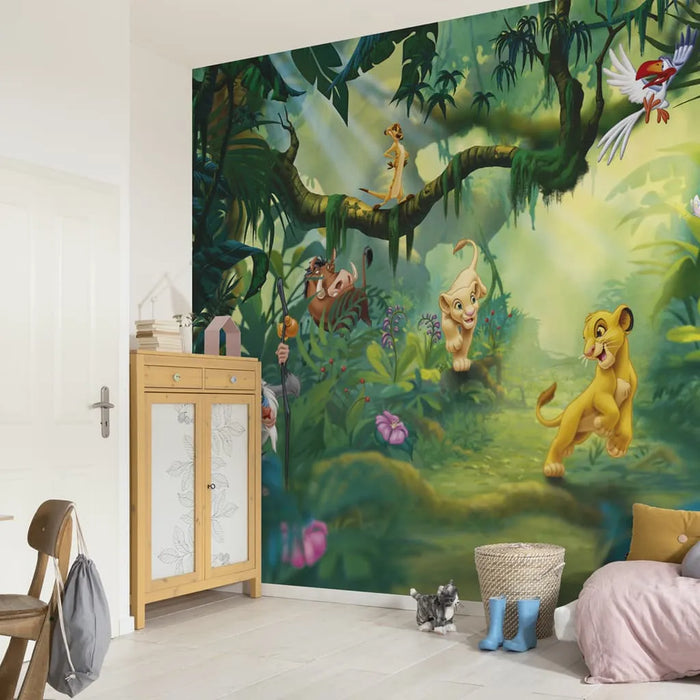 Photo Mural 'Lion King Jungle' (368 x 254cm) - Little and Giant Explorers Komar