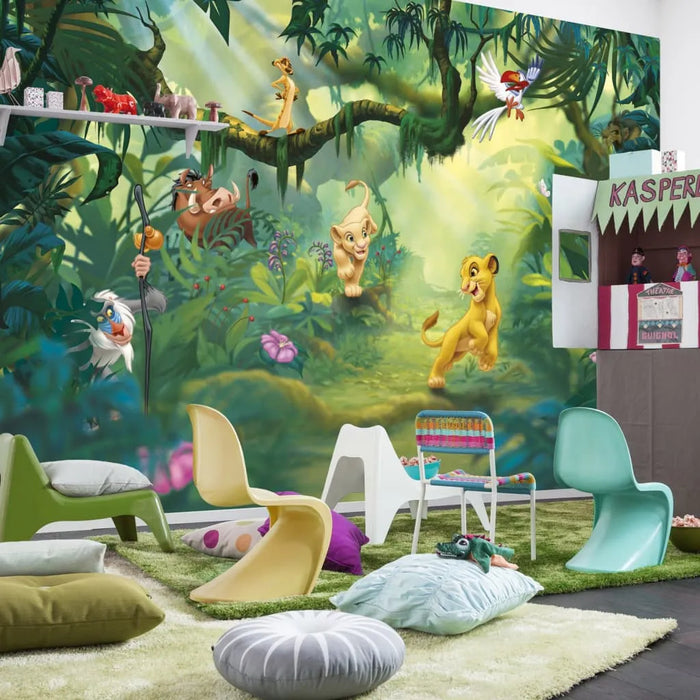 Photo Mural 'Lion King Jungle' (368 x 254cm) - Little and Giant Explorers Komar