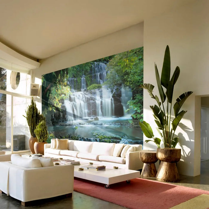 Photo Mural 'Pura Kaunui Falls' (368 x 254cm) - Little and Giant Explorers Komar