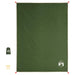 Picnic Blanket with Pegs in Green (205 x 155cm) - Little and Giant Explorers vidaXL