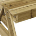 Picnic Table for Kids in Impregnated Wood Pine - Little and Giant Explorers vidaXL