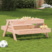 Picnic Table with Sandpit for Kids in Solid Wood Douglas - Little and Giant Explorers vidaXL