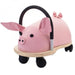 Pig Ride-On Toy – Multi-Directional Castors | Tough Ears, Padded Body - Small and Large Sizes WHEELYBUG - Little and Giant Explorers Wheelybug