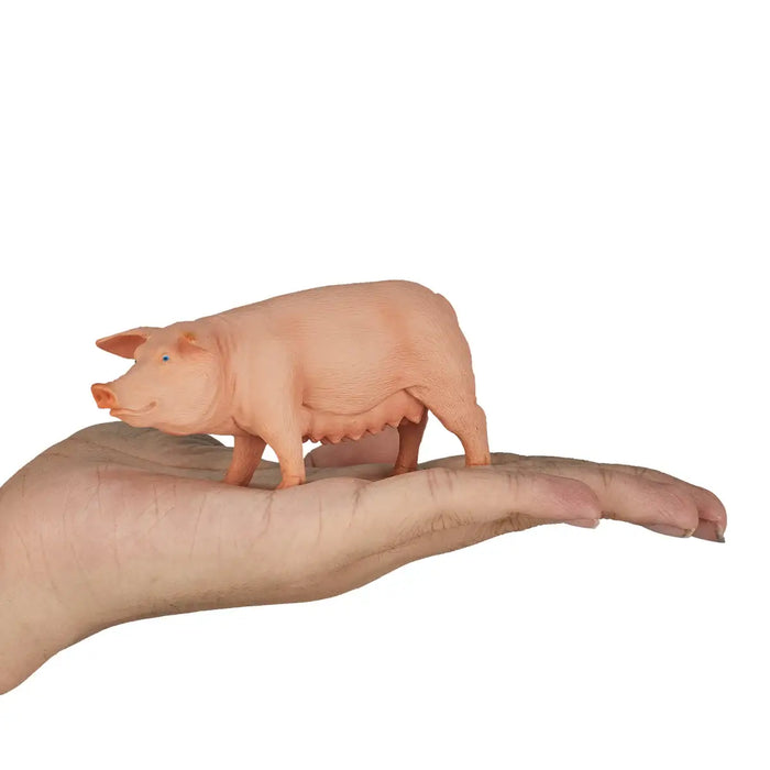 Pig (Sow) Toy - Realistic Farm Animal Model | Educational Farm Play MOJO FUN - Little and Giant Explorers Mojo Fun