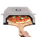 Pizza Oven with Ceramic Stone for Gas Charcoal BBQ - Little and Giant Explorers vidaXL