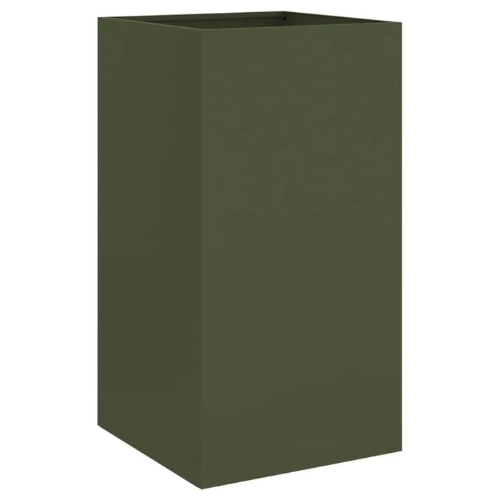 Planter in Olive Green (42 x 38 x 75cm) - Little and Giant Explorers vidaXL