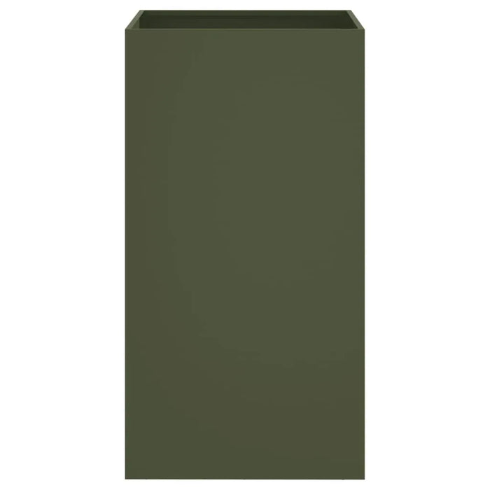 Planter in Olive Green (42 x 38 x 75cm) - Little and Giant Explorers vidaXL