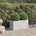 Planter in Silver (62 x 30 x 29cm) - Little and Giant Explorers vidaXL