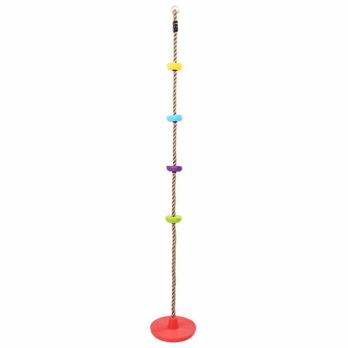 Plastic Disc Swing | Multicoloured Synthetic Plastic for Ages 3-12 Years - Little and Giant Explorers vidaXL