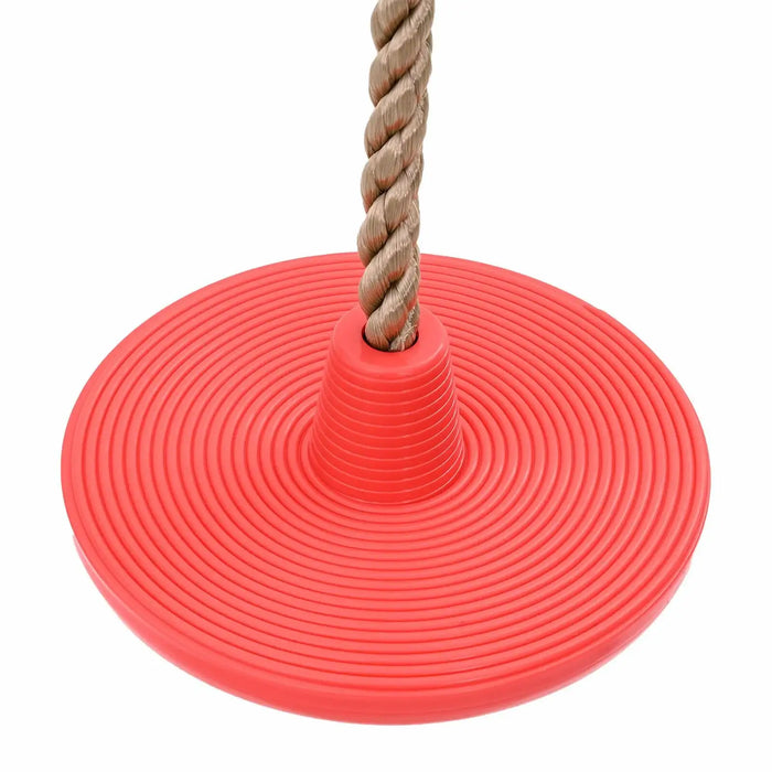 Plastic Disc Swing | Multicoloured Synthetic Plastic for Ages 3-12 Years - Little and Giant Explorers vidaXL
