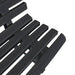 Anthracite plastic garden bench slats with weather-resistant, easy-clean design