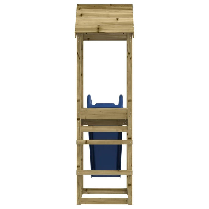 Play Tower with Slide and Sandpit in Impregnated Wood Pine - Little and Giant Explorers vidaXL