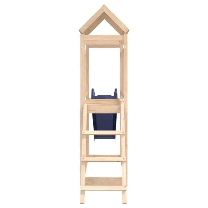 Play Tower with Slide, Ladder and Sandpit in Solid Wood Pine - Little and Giant Explorers vidaXL