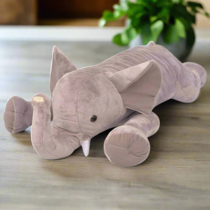 Plush Cuddly Toy Elephant XXL (95cm) - Little and Giant Explorers vidaXL