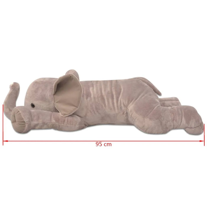 Plush Cuddly Toy Elephant XXL (95cm) - Little and Giant Explorers vidaXL