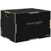 Plyometric Jump Box - Black | 3-in-1 Wooden Step Up Box - 51/61/76cm SPORTNOW - Little and Giant Explorers