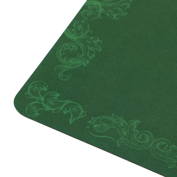 Poker Table Mat for 6 Players | Non-Slip Rubber Base - Portable with Carry Bag SPORTNOW - Little and Giant Explorers SPORTNOW